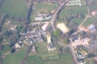 Widecombe Village from the air