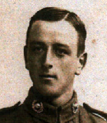 Widecombe WW1: John Henry Irish. Picture supplied by David Ashman