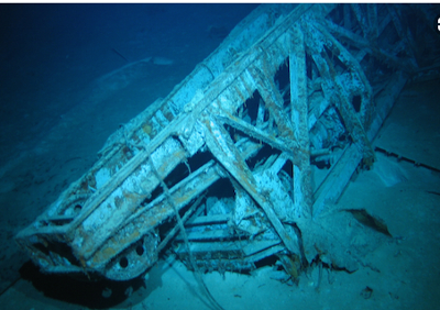Wreckage of Kormoran (12/03/2008) located (Source: Australian War Museum AWM.gov)