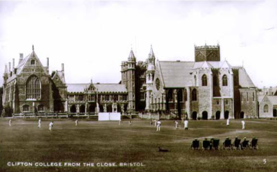 Clifton College in the 1930’s (Photograph bisray.com)