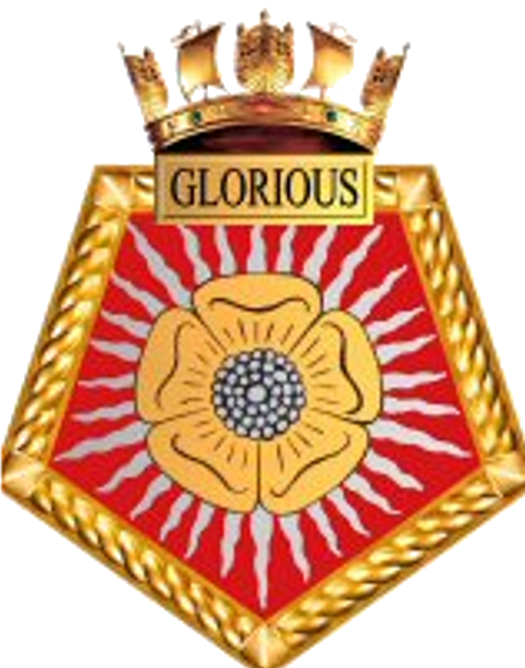 HMS Glorious Insignia Badge