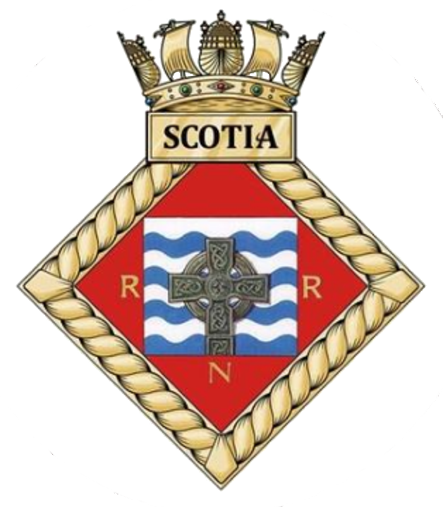 HMS Scotia Insignia Badge