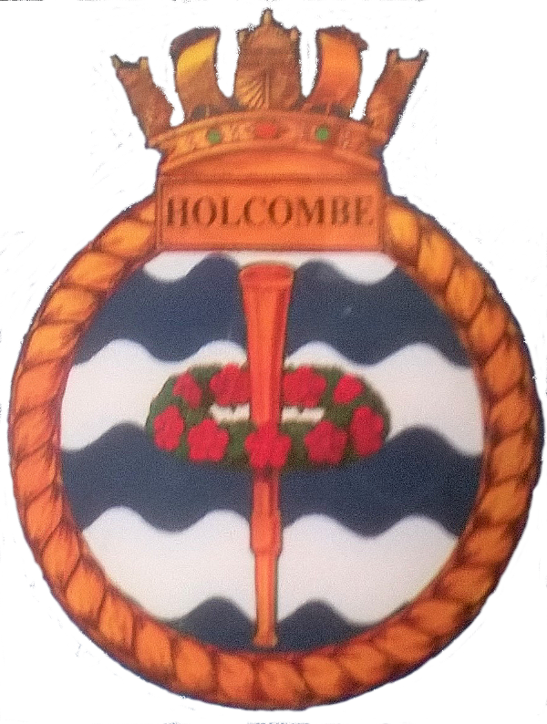 HMS Holcombe Insignia Badge