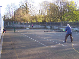 Widecombe and District Sports Group Tennis Court