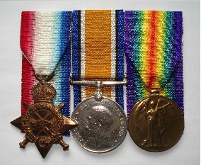 Widecombe WW1: Lt Bolitho would have been eligible for the 1914/15 Star, the British War Medal, and the Victory Medal