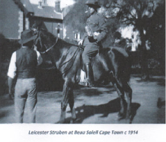 Widecombe WW1: Leicester Struben at Cape Town. Copyright: Rod Kruger The Heritage Portal