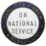 War Service Badge