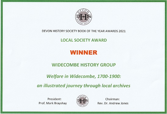 Devon History Society Book Award 2021